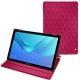 Capa em pele Huawei MediaPad M5 10 Pro - Rose fluo - Couture