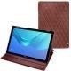 Capa em pele Huawei MediaPad M5 10 Pro - Passion vintage - Couture