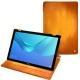 Housse cuir Huawei MediaPad M5 10 Pro - Orange Patine
