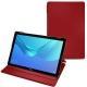 Housse cuir Huawei MediaPad M5 10 Pro - Rouge PU