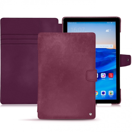 Huawei MediaPad M5 10 Pro leather casePrune vintage ( Pantone #612434 ) 