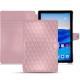 Housse cuir Huawei MediaPad M5 10 Pro - Rose - Couture ( Nappa - Pantone 2365C ) 