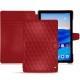 Housse cuir Huawei MediaPad M5 10 Pro - Rouge - Couture ( Nappa - Pantone 199C ) 