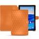 Capa em pele Huawei MediaPad M5 10 Pro - Orange - Couture ( Nappa - Pantone 1495U ) 