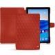 Capa em pele Huawei MediaPad M5 10 Pro - Papaye - Couture ( Pantone 180C ) 