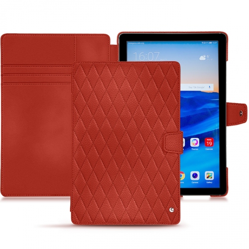 Capa em pele Huawei MediaPad M5 10 ProPapaye - Couture ( Pantone #b54317 ) 