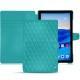 Housse cuir Huawei MediaPad M5 10 Pro - Bleu fluo - Couture