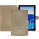 Capa em pele Huawei MediaPad M5 10 Pro - Autruche desert