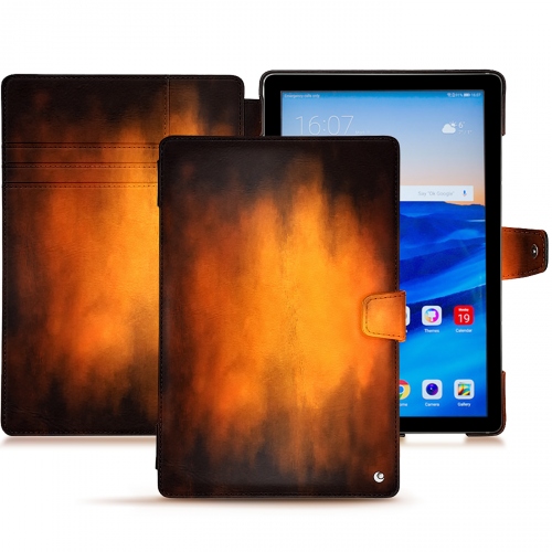 Capa em pele Huawei MediaPad M5 10 ProFauve Patine