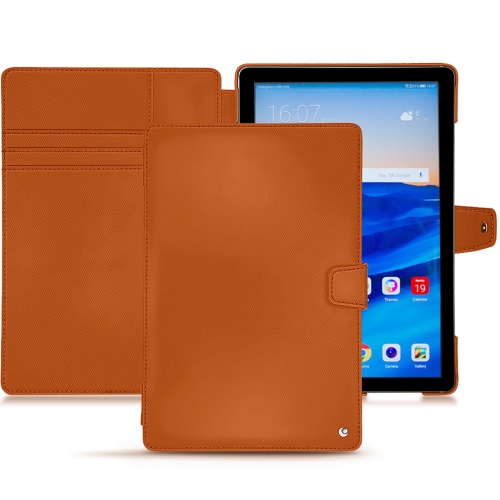 レザーケース Huawei MediaPad M5 10 ProOrange vibrant ( Pantone #e36b39 ) 