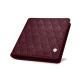 Credit card and note wallet - Lie de vin - Couture ( Pantone 5115C ) 