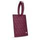 Porta etichette bagaglio - Prune vintage - Couture