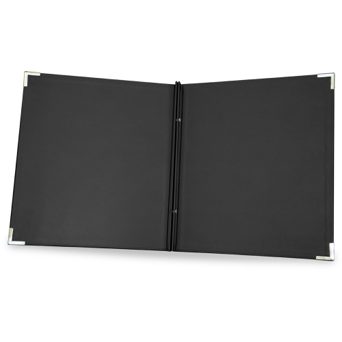                                                                                                                     Restaurant menu cover with screwpost binding
                                                                                                              