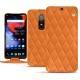 レザーケース OnePlus 6 - Orange - Couture ( Nappa - Pantone 1495U ) 
