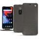 Capa em pele OnePlus 6 - Anthracite ( Pantone 424C ) 