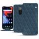 レザーケース OnePlus 6 - Indigo - Couture ( Pantone 303U ) 