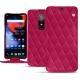 Custodia in pelle OnePlus 6 - Rose fluo - Couture