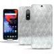 Lederschutzhülle OnePlus 6 - Platinium - Couture