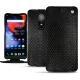 OnePlus 6 leather case - Serpent nero