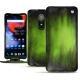 Housse cuir OnePlus 6 - Vert Patine