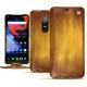 Capa em pele OnePlus 6 - Doré Patine