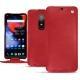 Housse cuir OnePlus 6 - Rouge troupelenc