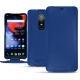 Lederschutzhülle OnePlus 6 - Bleu Océan PU