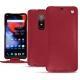 レザーケース OnePlus 6 - Rouge passion