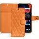 Lederschutzhülle OnePlus 6 - Orange - Couture ( Nappa - Pantone 1495U ) 