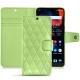 가죽 커버 OnePlus 6 - Vert olive - Couture ( Nappa - Pantone 578U ) 