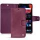 Housse cuir OnePlus 6 - Prune vintage ( Pantone 512C ) 