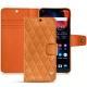 가죽 커버 OnePlus 6 - Mandarine vintage - Couture