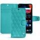 가죽 커버 OnePlus 6 - Bleu fluo - Couture