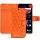 가죽 커버 OnePlus 6 - Orange fluo - Couture