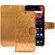 Housse cuir OnePlus 6 - Or Maïa - Couture