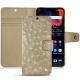 Funda de piel OnePlus 6 - Autruche desert