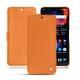 OnePlus 6 leather case - Orange ( Nappa - Pantone 1495U ) 
