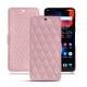 レザーケース OnePlus 6 - Rose - Couture ( Nappa - Pantone 2365C ) 