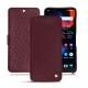 レザーケース OnePlus 6 - Lie de vin ( Pantone 5115C ) 