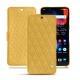 Capa em pele OnePlus 6 - Mimosa - Couture ( Pantone 141C ) 