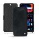 レザーケース OnePlus 6 - Dark vintage ( Roughtcut - Black#5256 ) 