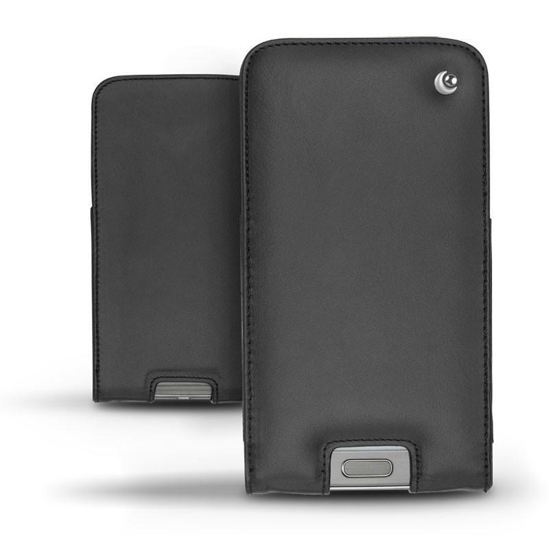 Custodia in pelle Samsung Galaxy Note 2 - Noir ( Nappa - Black ) 
