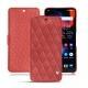 Housse cuir OnePlus 6 - Cerise vintage - Couture