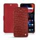 Capa em pele OnePlus 6 - Autruche ciliegia