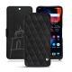 レザーケース OnePlus 6 - Negre poudro - Couture
