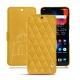 レザーケース OnePlus 6 - Jaune soulèu - Couture
