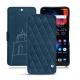Capa em pele OnePlus 6 - Blu mediterran - Couture