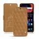 OnePlus 6 leather case - Castan esparciate - Couture