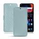 OnePlus 6 leather case - Bleu Ciel PU