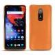 가죽 커버 OnePlus 6 - Orange ( Nappa - Pantone 1495U ) 
